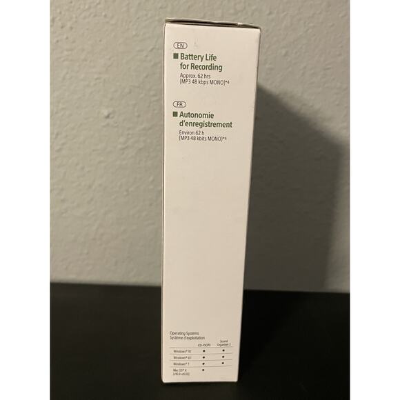 Sony ICD-PX370 Mono Digital Voice Recorder Built-In USB 59 hours Voice Recorder - Picture 2 of 6